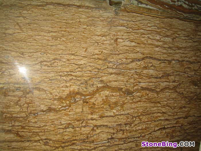 Marron Travertine Slab