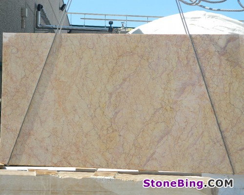 Giallo Valencia Marble Slab