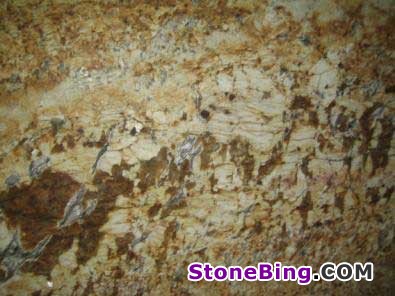 Autumn Gold Granite Slab