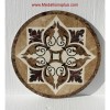 Devine II Round Floor Medallion