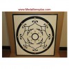 Ruby Square Floor Medallion