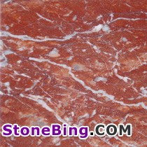 Rosso Francia Marble Tile