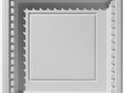 Coffered Dentil w- Revealed Edge- Ceiling Tile Design