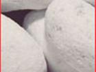 Carrara white marble pebbles