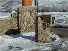 Exterior Stone River Rock Mail Box 0600