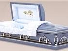 Journey Powder Blue Casket