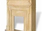 Marble Fireplace with Fully and Laminated Bull-nosed Edges - WFCMFP001