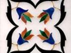 Inlaid marble tilesO1-16