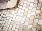 Sawn sandstone paving