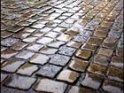 Old sandstone paving