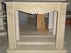 marble fireplace