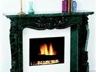 Indian Green Marble Fireplace