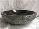 Absolute Black granite  natural vessel sink