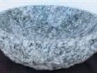 Waves granite vessel sink