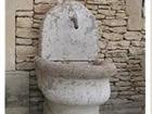 Old stone fountain