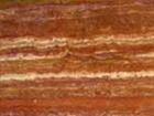 Red travertine