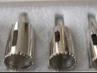 Vacuum brazed diamond core drill bit with shrank
