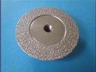 Vacuum brazed diamond cutting and grinding disc