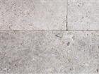 Travertine silver blue getrommelt